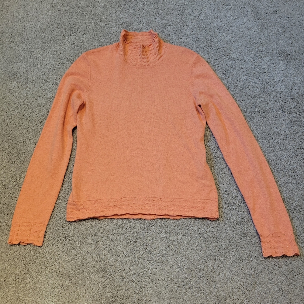 J. Mclaughlin Cashmere Turtleneck Sweater - image 2